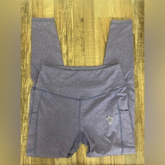 Uhventure Artic Glacier Leggings Marble Purple Medium - Picture 3 of 8